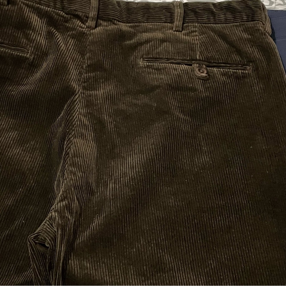 Polo Ralph Lauren Men’s Preston 36x32 (35x31) Corduroy Pants Brown Preppy - Picture 15 of 16